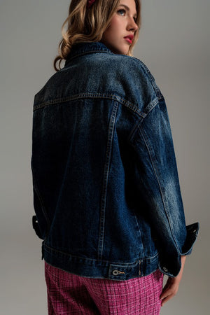 
                
                    Load image into Gallery viewer, Boyfriend Relaxed Denim Jacket
                
            
