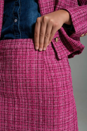 
                
                    Load image into Gallery viewer, Such A Doll Tweed Mini Skirt
                
            