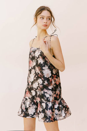 Dusk Roses Shift Dress