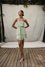 Dreamy and Floral Mini Dress