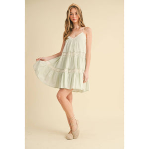 Sunshine and Flowers Mini Dress