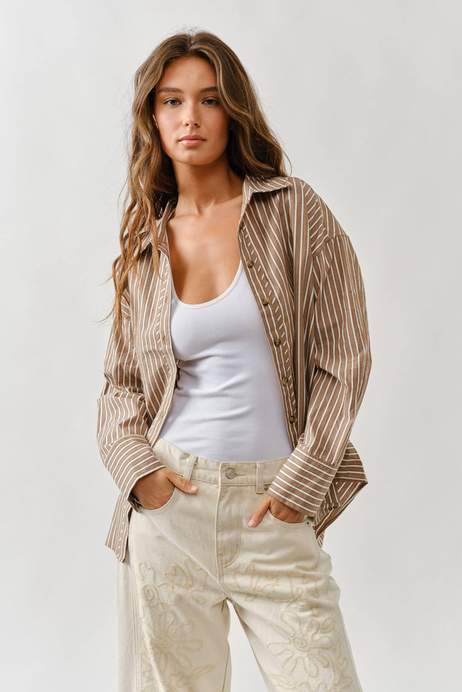 Structured Button Down