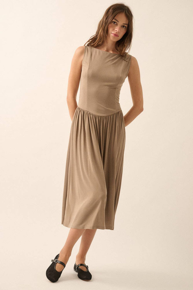 Yacht Club Drop Waist Dress