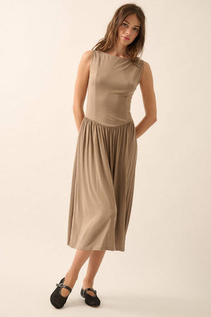 Yacht Club Drop Waist Dress