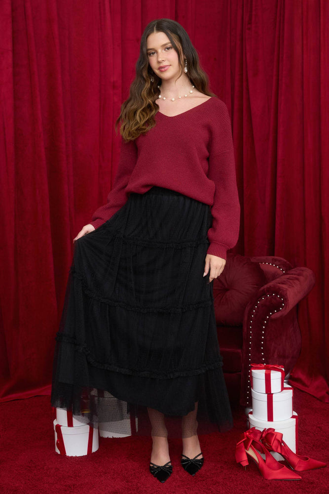 Tulle Dreams Midi Skirt