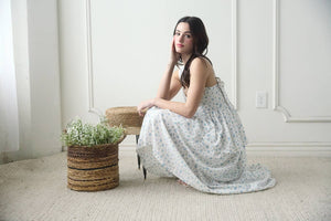 Femme Floral Tiered Midi Dress