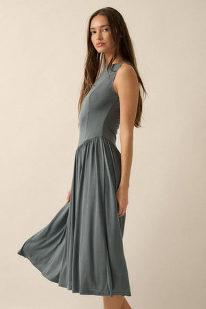 Yacht Club Drop Waist Dress