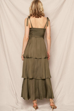 Champagne Taste Tiered Maxi Dress