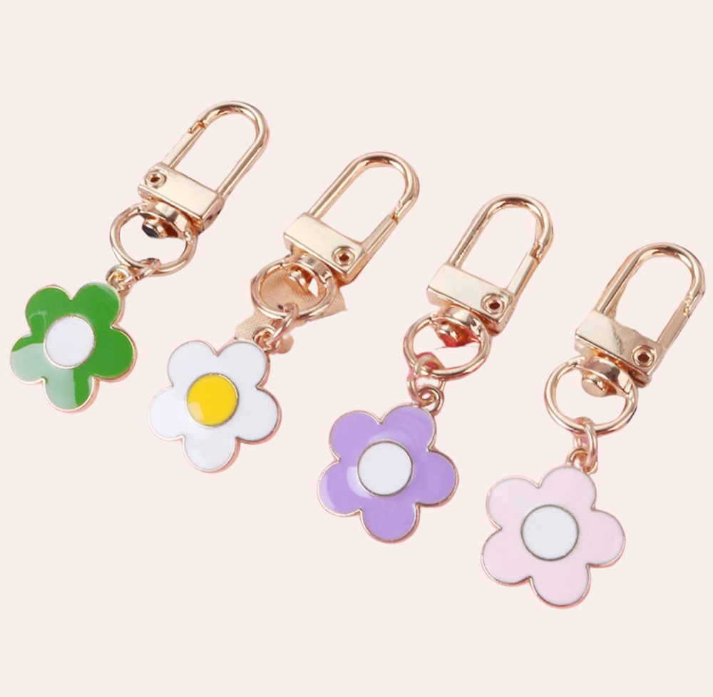 Mini Flower Keychain