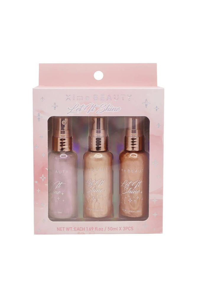 Body Shimmer 3pc Spray Set