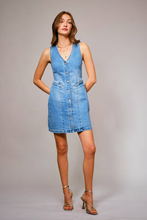 Gone Country Denim Mini Dress
