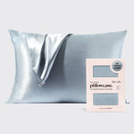 Satin Pillowcase - Haze Blue