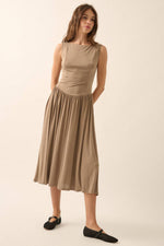 Yacht Club Drop Waist Dress