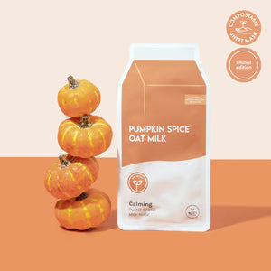 Pumpkin Spice Oat Milk Calming Plant-Based Milk Mask