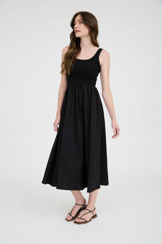 Sage Blossom Tank  Dress