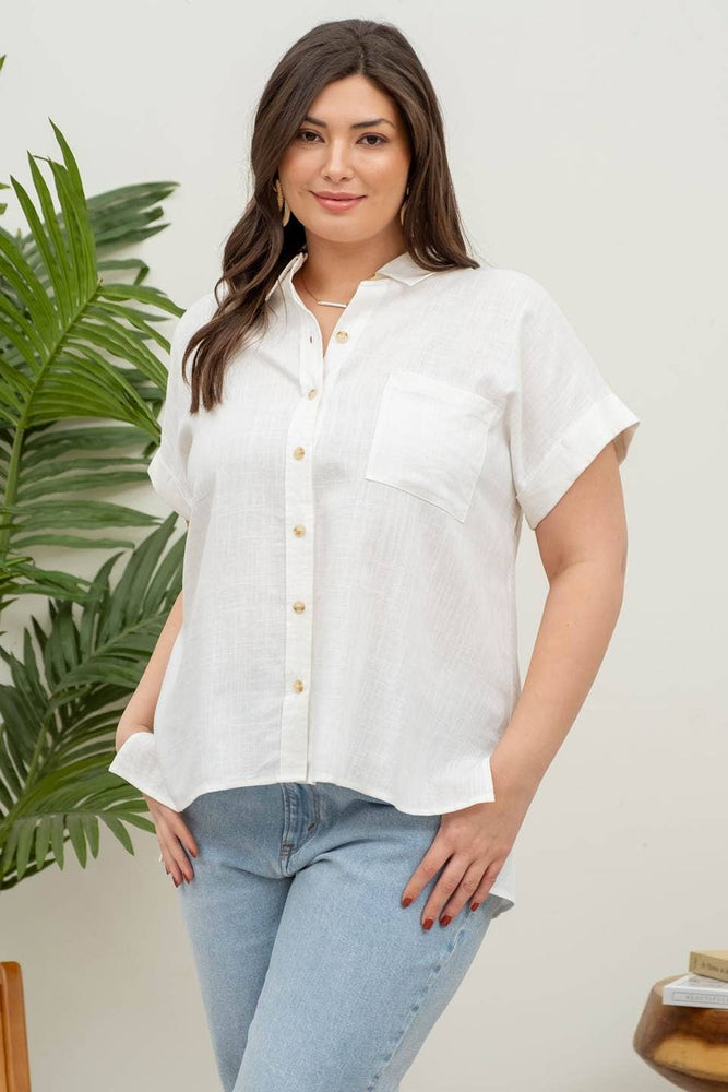 Fresh Linen Blend Shirt