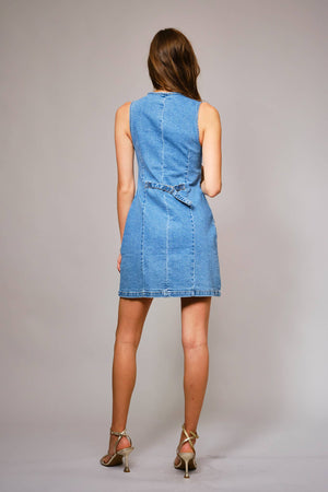 Gone Country Denim Mini Dress