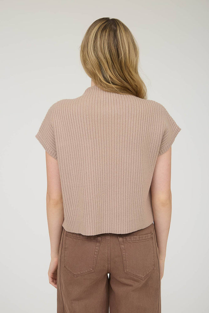 Central Park Knitted Pocket Top