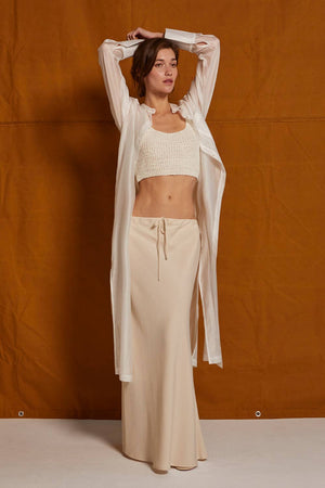 Jace Bias Maxi Skirt