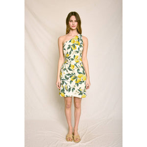 Amalfi Coast Lemon Grove Mini Dress