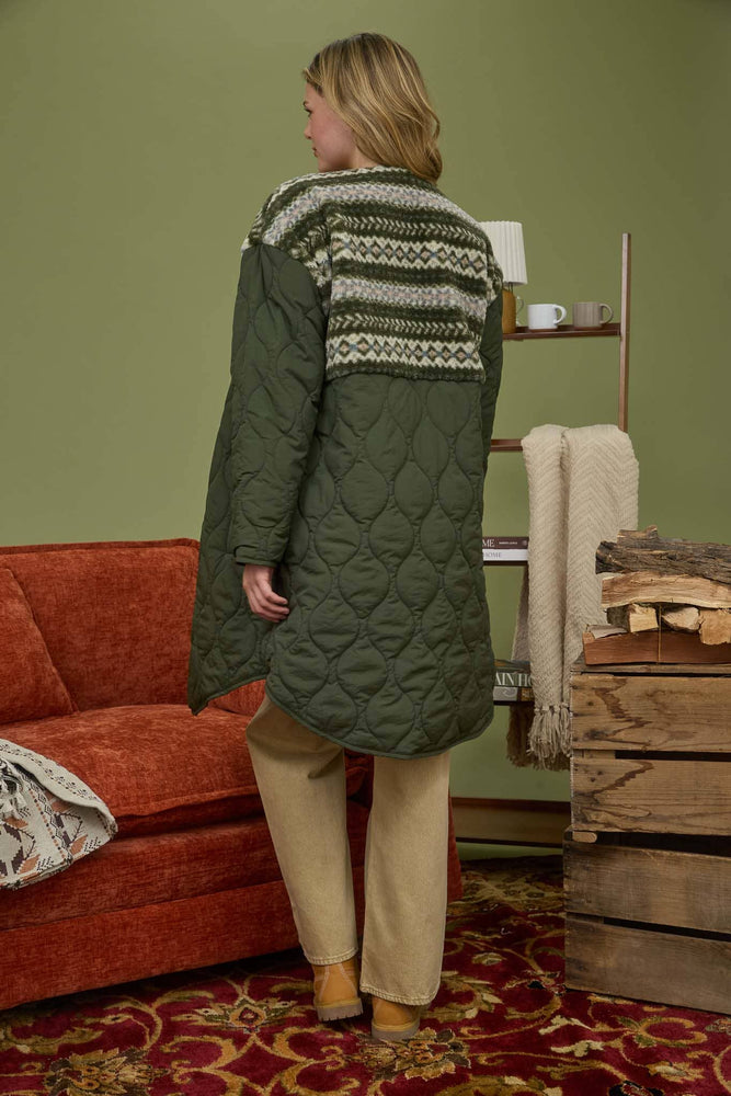 Alpine Hikes Quilted Coat