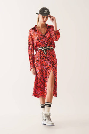 
                
                    Load image into Gallery viewer, Wild Side Leopard Print Dress
                
            