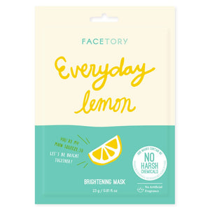 Everyday, Lemon Brightening Sheet Mask