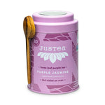 Purple Jasmine Tin with Spoon -Organic Fair-Trade Purple Tea