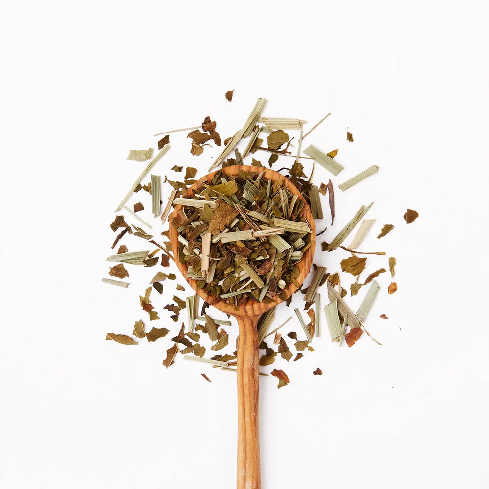 Peppermint Detox Tin & Spoon- Organic, Fair-Trade Herbal Tea