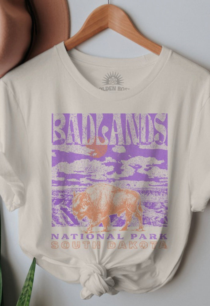 Badlands Retro Oversized T Shirt